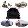 Sirena mers inapoi 12-36V, cu Led, cu 8 sunete, 105dB, 79890