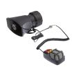 Sirena cu microfon 7 tonuri, 12V, 100W, Electronic Horn America, BK92817