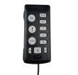 Sirena cu microfon, 2 tonuri, 12V, 200W, ESV-6 6203 + TS200-N 