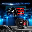 Calculator auto universal LCD cu mufa OBD2, 6 tipuri de afisare, Smart Gauge, 214411