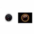 Ceas indicator presiune ulei, cu bec, fi52mm, 12V, cu senzor presiune, BLCK524 RaceSport
