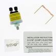 Ceas indicator presiune ulei, cu bec, fi52mm, 12V, cu senzor presiune, BLCK524 RaceSport