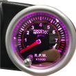 Ceas tahometru turatii, fi52mm, efect oglinda, 7 culori RFLX544 RaceSport