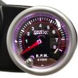 Ceas tahometru turatii, fi52mm, efect oglinda, 7 culori RFLX544 RaceSport