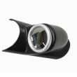 Ceas tahometru turatii, fi52mm, efect oglinda, 7 culori RFLX544 RaceSport