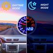 Ceas voltmetru digital, LED, fi52mm, 12V, multicolor, cu suport, RSP GLED484 Racesport