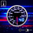 Ceas indicator temperatura apa, digital, LED, fi52mm, 12V, multicolor, cu senzor si suport, RSP GLED504 RaceSport