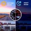 Ceas indicator temperatura apa, digital, LED, fi52mm, 12V, multicolor, cu senzor si suport, RSP GLED504 RaceSport
