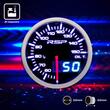 Ceas indicator temperatura ulei, digital, LED, fi52mm, 12V, multicolor, cu senzor si suport, RSP GLED528 RaceSport