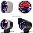 Ceas indicator presiune turbo, digital, LED, fi52mm, 12V, multicolor, cu senzor si suport, RSP GLED701 RaceSport