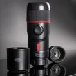 Espressor portabil premium 12V cu husa, Black Edition Espresso Go, 543.01 Heyner