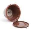 Set 5 Capsule reincarcabile pentru cafea, compatibile cu Dolce Gusto, Circolo, Genio2, Mini, Mini Me si Melody, 57369 Family 
