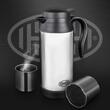 Fierbator apa 750ml, 12V, 120W, cu husa depozitare, ThermoVar PRO, 543.13 Heyner 