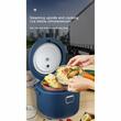 Oala multifunctionala, multicooker pentru camion, camping, 2L, 12-24V, rosu, BAM AKC086