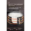 Oala multifunctionala, multicooker pentru camion, camping, 2L, 12-24V, rosu, BAM AKC086