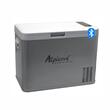Frigider auto cu compresor 35L, 12V-24V-230V, 45W, -20°C, conectare bluetooth, cu aplicatie pe telefon, USB, Silver Frost, 07082 Alpicool