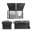 Frigider auto cu compresor 75L, cu 2 compartimente, 12V-24V-230V, -20°C, conectare bluethooth, cu aplicatie pe telefon, Ice Box Duo, 07099 Alpicool