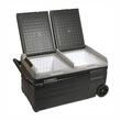 Frigider auto cu compresor 75L, cu 2 compartimente, 12V-24V-230V, -20°C, conectare bluethooth, cu aplicatie pe telefon, Ice Box Duo, 07099 Alpicool