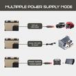 Frigider auto cu compresor 47L, 2 compartimente, 12V-24V-230V, 60W, -20°C, conectare bluethooth, cu aplicatie pe telefon, USB, BK69602