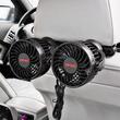 Ventilator dublu 12V, 2xfi10cm, 6W, prindere pe tetiera, 2 viteze, PRO Series, 03008 Amio