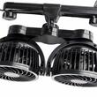 Ventilator dublu 12V, 2xfi10cm, 6W, prindere pe tetiera, 2 viteze, PRO Series, 03008 Amio