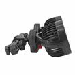 Ventilator dublu 12V, 2xfi10cm, 6.5W, prindere pe tetiera, cu 2 USB-uri, 2 viteze, PRO Series, 03009 Amio