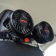 Ventilator dublu 12V, 2xfi10cm, 6.5W, prindere pe tetiera, cu 2 USB-uri, 2 viteze, PRO Series, 03009 Amio