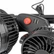 Ventilator dublu 12V, 2xfi10cm, 6.5W, prindere pe tetiera, cu 2 USB-uri, 2 viteze, PRO Series, 03009 Amio