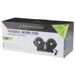 Ventilator dublu 24V, 2xfi10cm, pe suport, 4" DoubleFan 86342 Carmotion