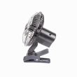 Ventilator 12V, fi17cm, metalic, prindere cu clips, 1976 Automax