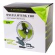 Ventilator 12V, fi20cm, metalic, prindere clips, 8" 86337 Carmotion