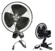Ventilator 24V, fi25cm, metalic, prindere clips, 10", 61020 Carco