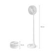 Ventilator portabil si telescopic, fara fir, cu 4 trepte de viteza, reincarcabil USB TYPE-C, 4800mAh, BW2052 Bewello