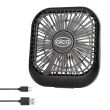 Ventilator cu USB, birou sau auto cu prindere tetiera 524.20 Alca