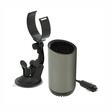 Ventilator 12V, 2in1, 150W, aeroterma dezghetare parbriz, tip foen, prindere cu ventuza, 07206 Compass 