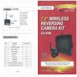 Kit camera mers inapoi monitor 7", wireless, 12 - 24V, CA 9780 247 Lighting