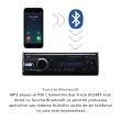 MP3 player PNI Clementine Bus Truck 8524BT RDS 4x45w 12V/24V 1 DIN cu SD, USB, AUX, RCA si Bluetooth