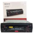 Mp3 player SONY CDX-G1200U, CD, USB, auxiliar, iesire subwoofer, rosu