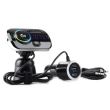 Transmitator FM modulator MP3 cu 2 USB si fir, prindere grila, 02497 Amio