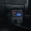 Transmitator FM MP3, 3×USB, QC3, PD36W, 12V-24V, Amio 04649