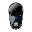 Transmitator FM, modulator, MP3 cu 2 USB si priza 27641 BASEUS