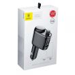 Transmitator FM, modulator, MP3 cu 2 USB si priza 27641 BASEUS