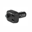 Modulator FM, MP3 cu 2 USB-uri 3.4A, cu handsfree si voltmetru 8-30V,  86326 Carmotion 