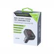 Modulator FM, MP3 cu 2 USB-uri 3.4A, cu handsfree si voltmetru 8-30V,  86326 Carmotion 