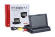 Monitor 4.3" pliabil, cu 2 intrari video pentru camera mers inapoi 02484 Amio