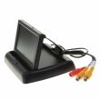 Monitor 4.3" pliabil, cu 2 intrari video pentru camera mers inapoi 02484 Amio