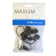 Casca si tub acustic MA31 LM 1 PIN C732.05, pentru orice statie radio mobila