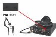 Statie radio CB PNI Escort HP 2020 un singur canal 22 frecventa 27.225 MHz, fara zgomot, probabil cea mai silentioasa statie