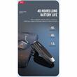 Casca bluetooth, handsfree, 40 ore, distanta 10m, neagra, XO-BE34 Art