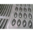 Covorase universale 70x42 ajustabile PVC ovale H.L. 3018